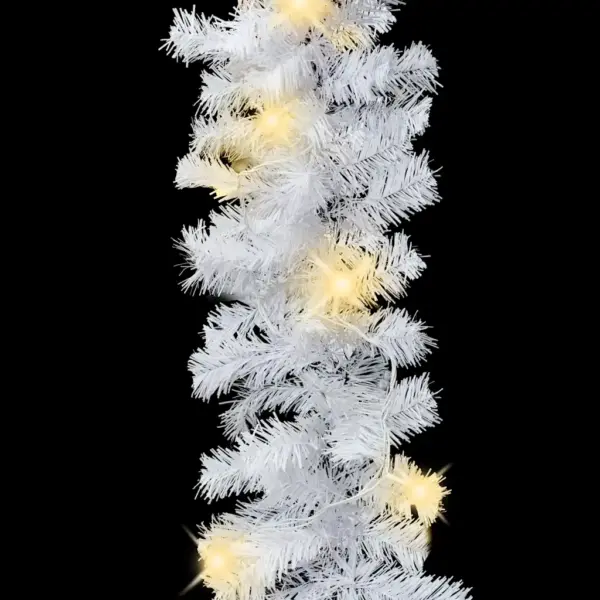 Valge LED-jõuluvanik 20 m, 300 sooja valge LEDiga, 4 valgusefekti, 1800 oksa – 7