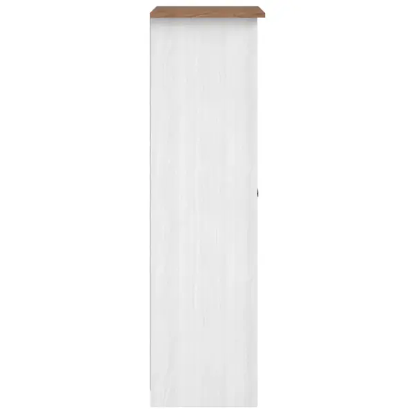 Panama sarja valge männipuidust riidekapp, 80 x 50 x 171,5 cm - 6
