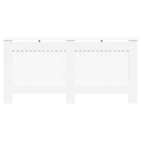Valge matt MDF radiaatorikate, 172 x 19 x 81,5 cm – 4