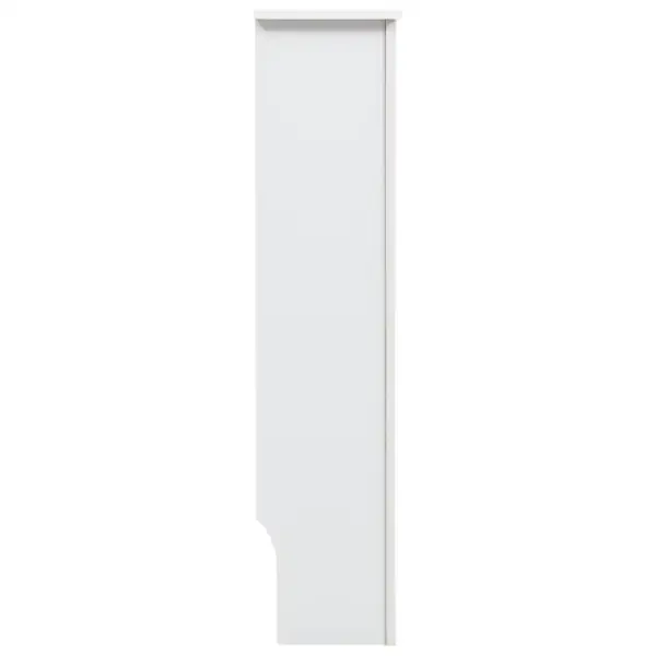 Valge MDF radiaatorikate 112 x 19 x 81,5 cm – 6