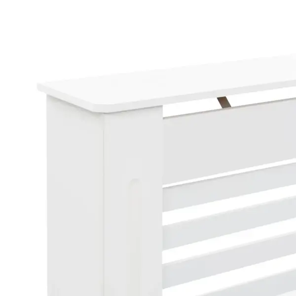 Valge MDF radiaatorikate 112 x 19 x 81,5 cm – 7