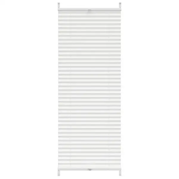 Valge plisseekardin klambrikinnitusega, 60 x 100 cm – 2