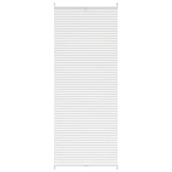 Plisseekardin klambrikinnitusega, valge, 90 x 200 cm - 2