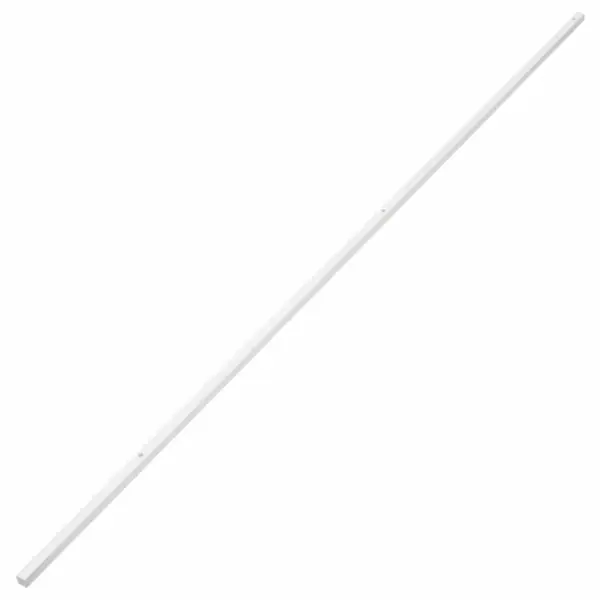 Valge PVC kaablikanal, kruvitav, 15 x 10 mm, 10 x 1 m komplekt – 4