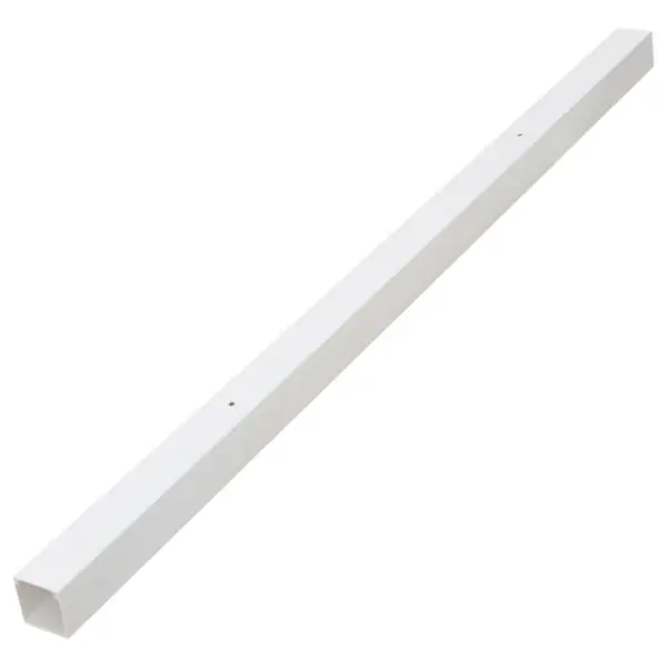 Valge PVC kaablikanalite komplekt, 40 x 25 mm, 10 x 1 m, kruvitav – 4