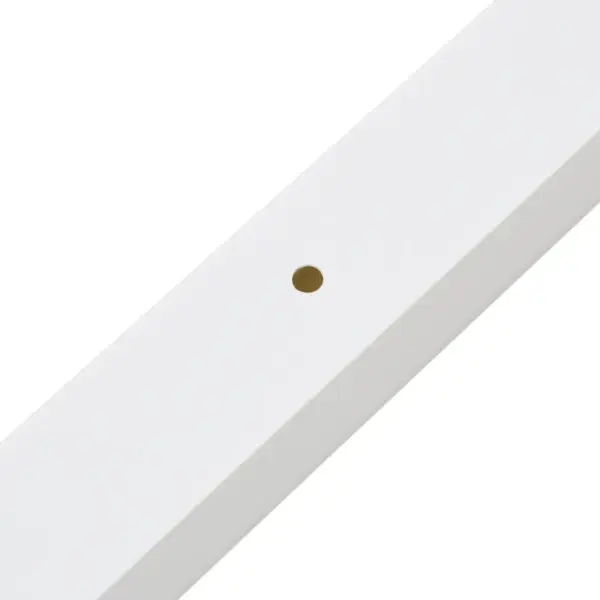 Valge PVC kaablikanalite komplekt, 40 x 40 mm, 10 x 1 m – 7