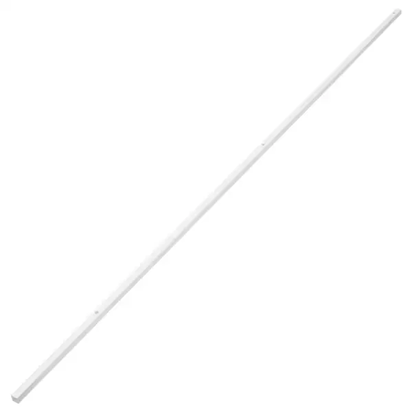 Valge PVC kaablikanalite komplekt, 10 tk, 30 x 20 mm, 1 m, kruvitav – 4