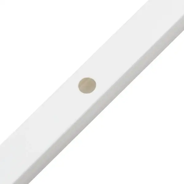 Valge PVC kaablikanalite komplekt, 20 x 10 mm, kruvitav, 30 x 1 m – 7