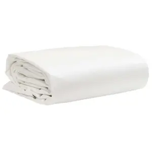 PVC-kattega veekindel present, valge, 2,5 x 4,5 m, 650 g/m²