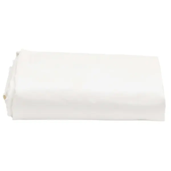 Valge PVC-kattega present metallist aasadega, 2,5 x 4,5 m, 650 g/m² – 2