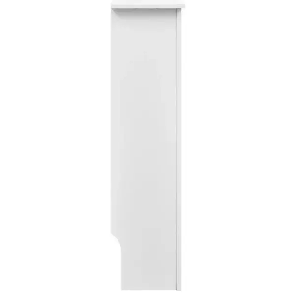 Valge tehispuidust radiaatorikate liistudega, 152 cm – 4