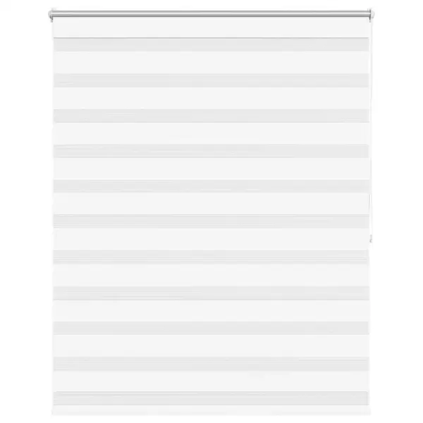 Valge sebraruloo, 120 x 175 cm, 100% polüester – 2