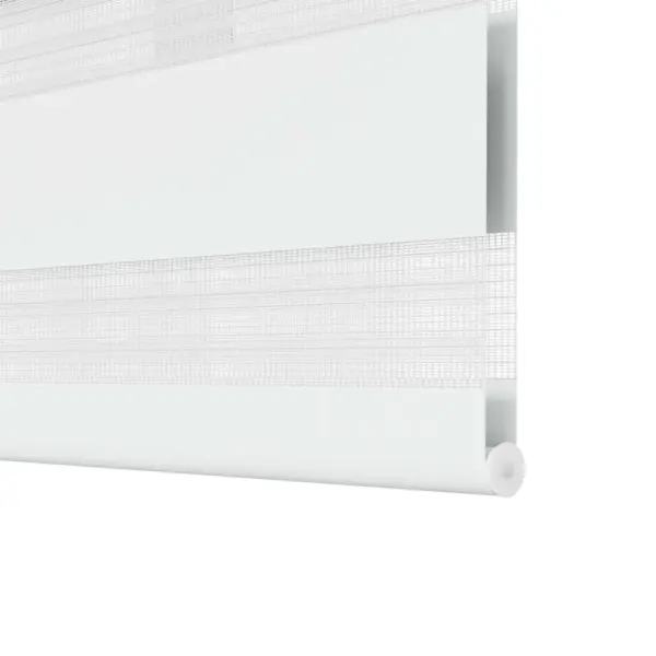 Valge sebraruloo kettmehhanismiga, 40 x 100 cm, 100% polüester – 10