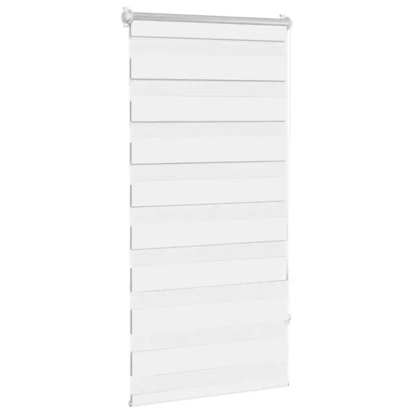 Valge sebraruloo päev-öö efektiga, 60 x 120 cm, 100% polüester – 3