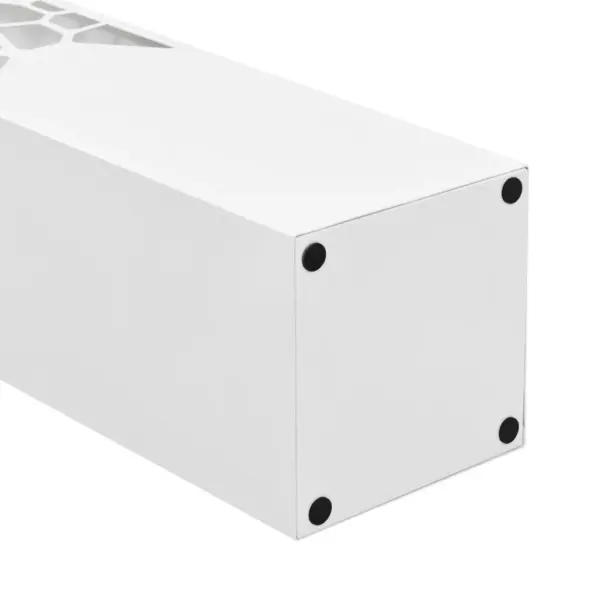Valge terasest vihmavarjuhoidja tilkumisalusega, 15,5 x 15,5 x 48,5 cm – 3