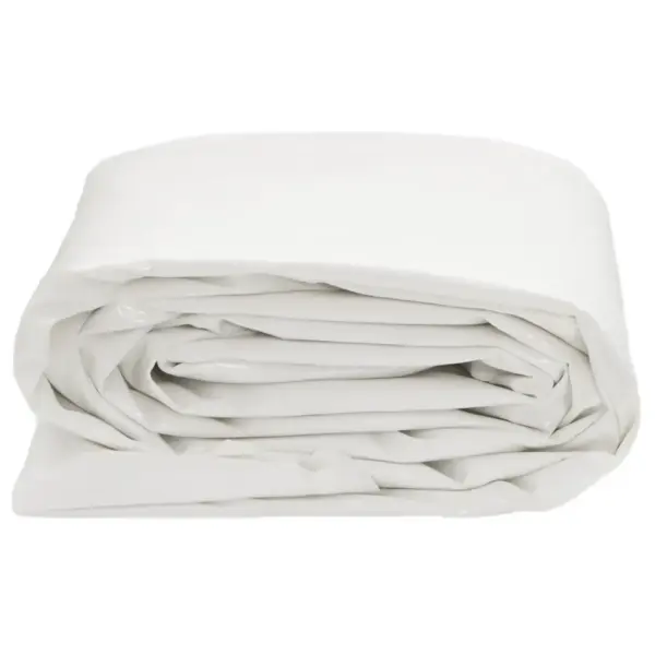 Valge rebenemis- ja veekindel present PVC-kattega lõuendist, 4 x 6 m, 650 g/m² – 3