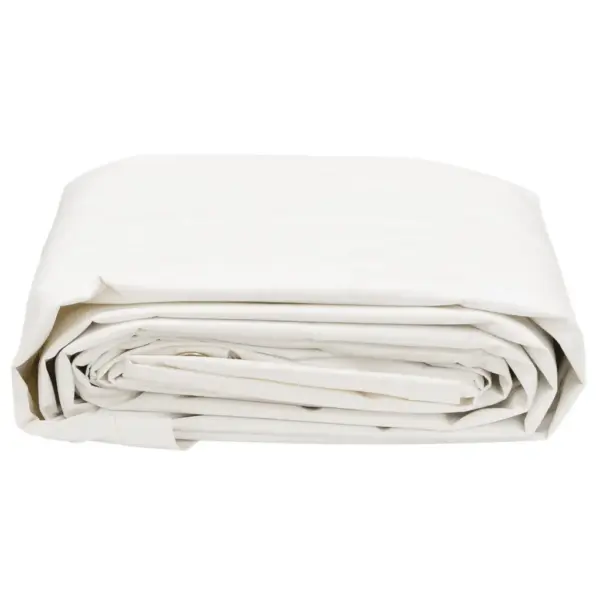 Veekindel valge present PVC-kattega lõuendist, 5 x 6 m, 650 g/m² – 3