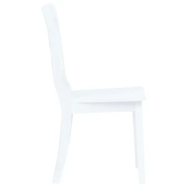 Valged kautšukipuidust söögitoolid, 2 tk, 45,5 x 52 x 90 cm – 4