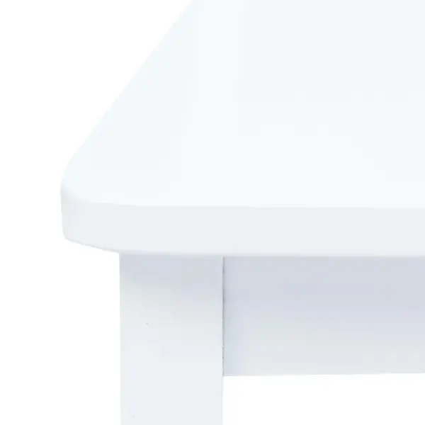 Valged kautšukipuidust söögitoolid, 4 tk, 45,5 x 52 x 90 cm – 6