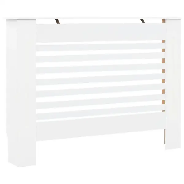 Radiaatorikatted riiulipinnaga, 2 tk, valge MDF, 112 x 19 x 81,5 cm – 4