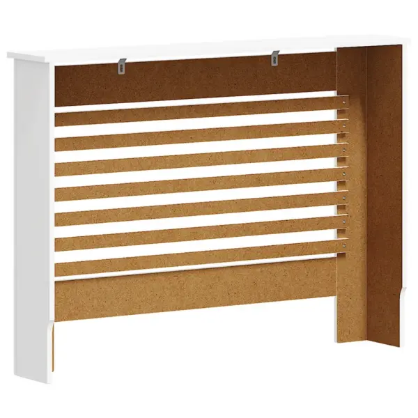 Radiaatorikatted riiulipinnaga, 2 tk, valge MDF, 112 x 19 x 81,5 cm – 7