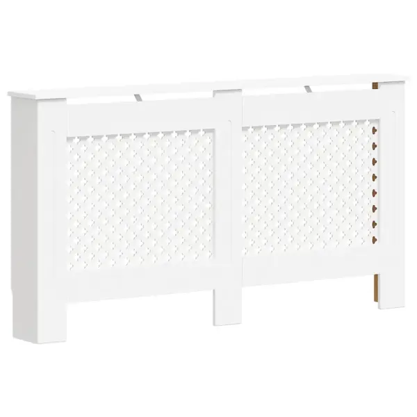 Valged MDF radiaatorikatted, 2 tk, 152 x 19 x 81,5 cm – 4