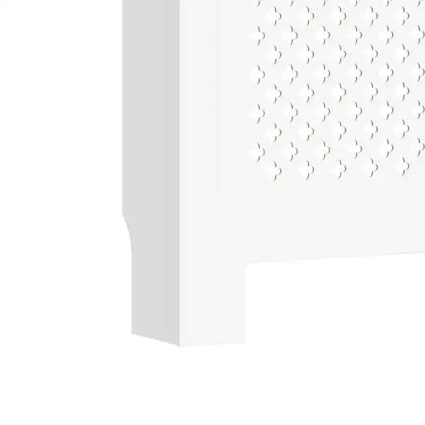 Valged MDF radiaatorikatted, 2 tk, 152 x 19 x 81,5 cm – 8
