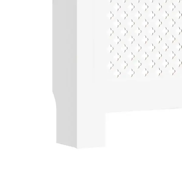 Valged MDF radiaatorikatted, 2 tk, 152 x 19 x 81,5 cm – 9
