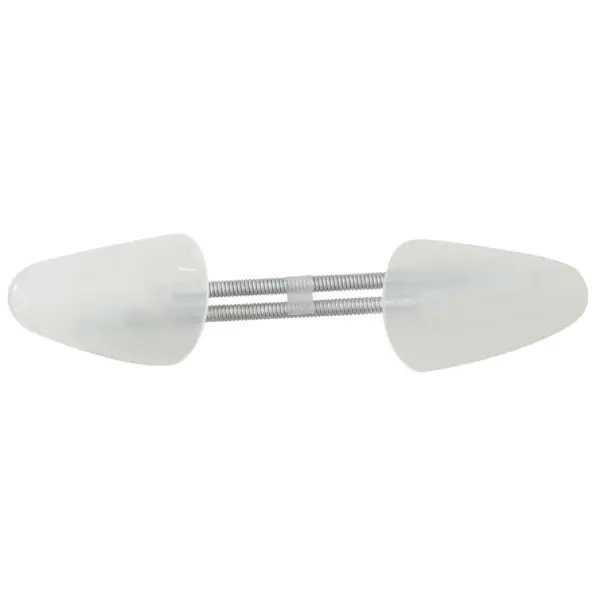 Valged plastist kingapuud spiraalvedruga, 5 paari, EU 35–38 – 4