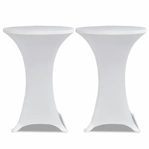 Veniv seisulauakate, valge, Ø 80 cm, kuni 120 cm, 4 tk – 3