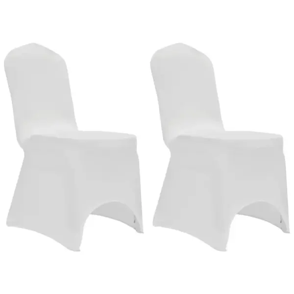 Venivad valged toolikatted üritustele, kuni 100 cm toolidele, 12 tk – 3