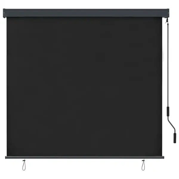 Välirulookardin antratsiit, 180 x 250 cm, polüesterkangas ja alumiinium, käsitsi rullitav, laekinnitusega – 2