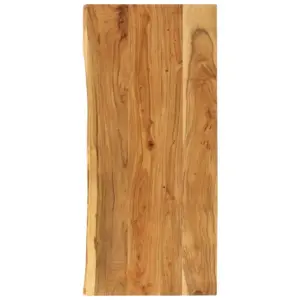 Vannitoa tasapind akaatsiapuidust naturaalse servaga, 140 x 52 x 3,8 cm