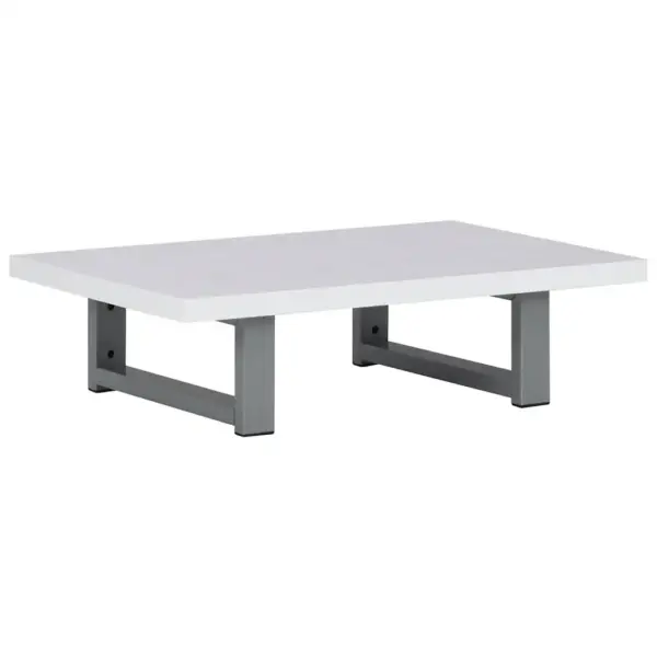 Kaheosaline vannitoamööbli komplekt seinariiuli ja ümmarguse keraamilise valamuga, valge, 60 cm - 3