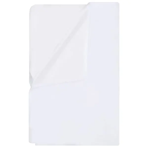 Veekindel puuvillaflanellist madratsikaitse kummipaeltega, 2 tk, 140 x 200 cm, valge – 2