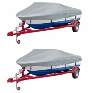Veekindlad hallid paadikatted, 2 tk, 427–488 x 229 cm