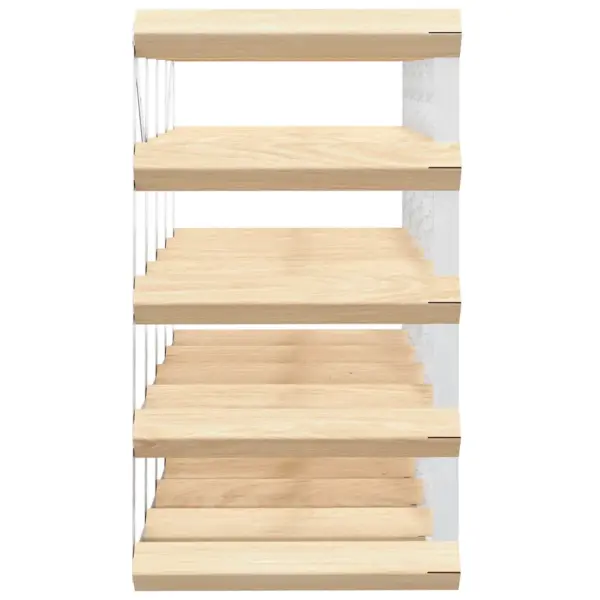 Veiniriiul 20 pudelile, männipuit ja tsingitud teras, 41,5 x 22,5 x 41,5 cm – 6