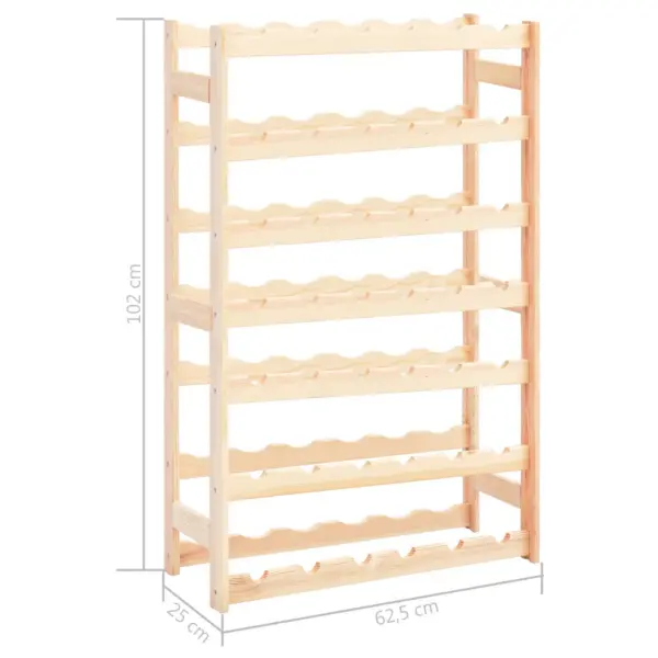 Männipuidust veiniriiul 42 pudelile, 62,5 x 25 x 102 cm – 6