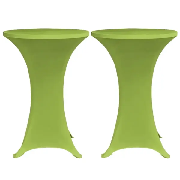 Venivad baarilaua katted, 4 tk, õunaroheline, 70 cm – 3