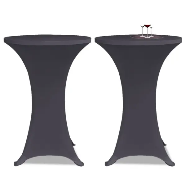 Venivad baarilauakatted, 4 tk, antratsiithall, 60 cm – 2