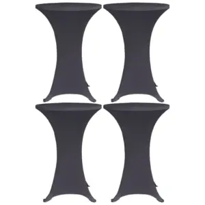 Venivad baarilauakatted, 4 tk, 70 cm, antratsiithall