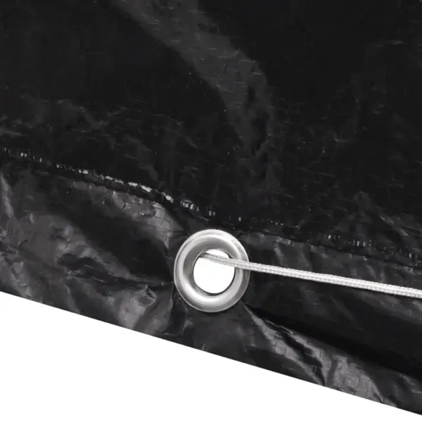 Aiamööblikatted rotangimööblile, 2 tk, must, 8 kinnitusavaga, 140 x 70 x 90 cm – 6