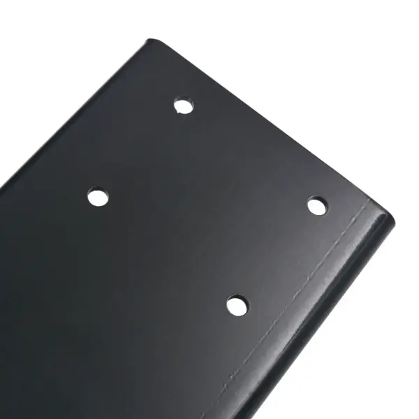 Universaalne vintsi paigaldusplaat 5400 kg, must teras, 92 x 18 x 8,5 cm – 4