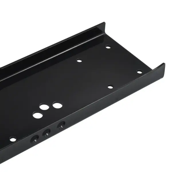Universaalne vintsi paigaldusplaat 5400 kg, must teras, 92 x 18 x 8,5 cm – 6