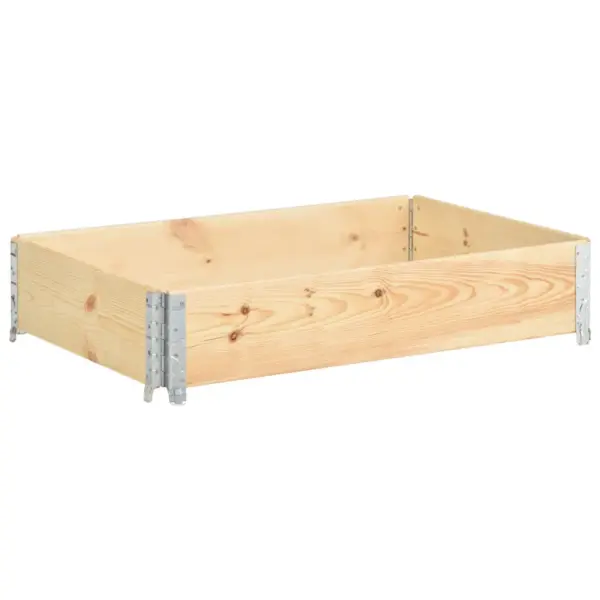 Virnastatav kokkupandav taimelava männipuidust, 50 x 100 x 19 cm – 2