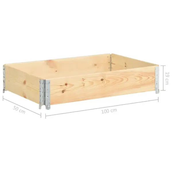 Virnastatav kokkupandav taimelava männipuidust, 50 x 100 x 19 cm – 7