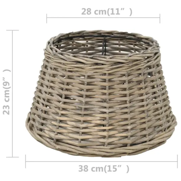 Vitstest lambivari metallraamiga, naturaalne, 38 x 23 cm – 4