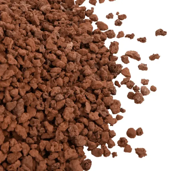 Punased vulkaanilised laavakivid akvaariumile ja aiale, 5–8 mm, 25 kg pakk – 5