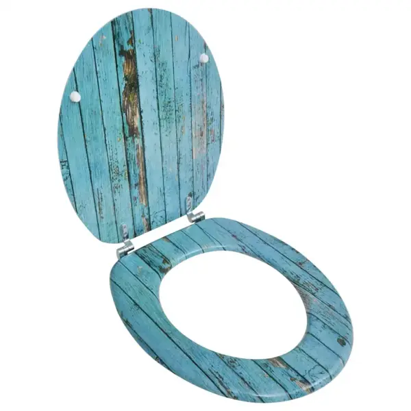 WC-prill-lauad kaantega, 2 tk, vana puidu disain, MDF – 2
