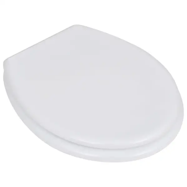 Universaalsed WC-prill-lauad kaante ja reguleeritavate hingedega, MDF, valge, 2 tk – 2